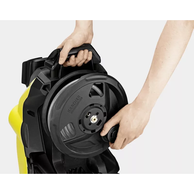 Kärcher 1.324-330.0 augstspiediena mazgātājs vertikāls elektrisks 420 l/h melns, dzeltens