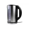 Adler AD 1216 elektriskā tējkanna 1,7 L Melna,Sudraba 2200 W