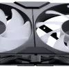 Phanteks M25 Gen2 PWM D-RGB 140mm korpusa ventilators - melns