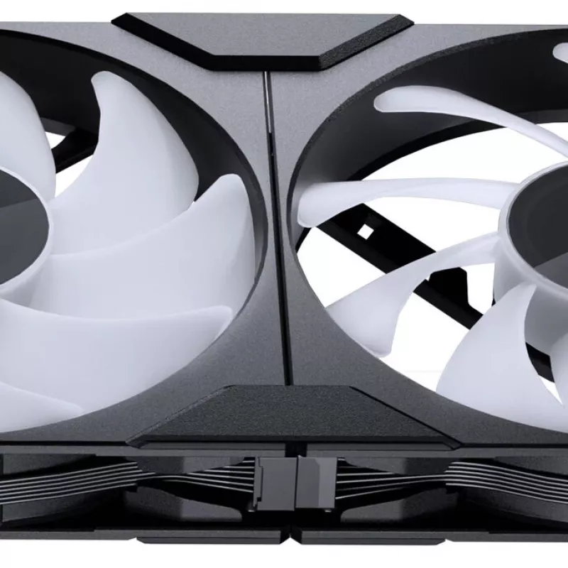 Phanteks M25 Gen2 PWM D-RGB 140mm korpusa ventilators - melns