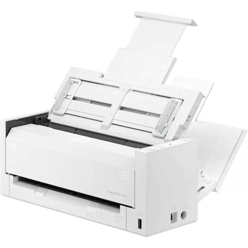 ADF skeneris HP ScanJet Pro 4200 s1 600 x 600 DPI A4 Zils Balts