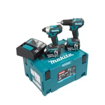 Makita DLX2414AJ 18V LXT urbjmašīnas un triecienskrūvgrieža komplekts