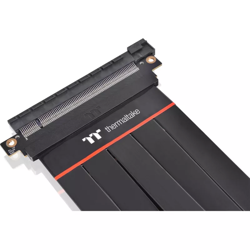 Iekšējais strāvas kabelis THERMALTAKE AC-058-CO1OTN-C1, PCI-E x16 (Gen4) vīr. – siev., 0,3 m, melns