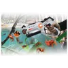 Jamara 410065 Impulse Laser Bug Hunt Set, rotaļu lāzerpistole ar mērķi, baltā/oranžā krāsā