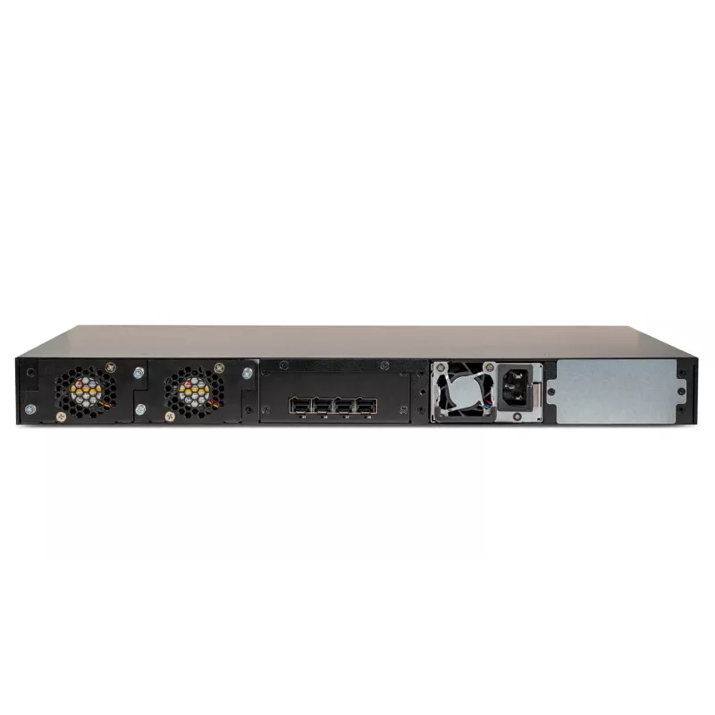 LANCOM XS-6128QF - Slēdzis - L3 - pārvaldīts - 16 x 10 Gigabit SFP+ + 4 x combo 10 Gigabit SFP+/RJ-45 + 4 x Combo 25 Gigabit SFP28 (augšupsaite) + 2 x Combo 40 Gigabit QSFP+ (augšupsaite) - gaiss