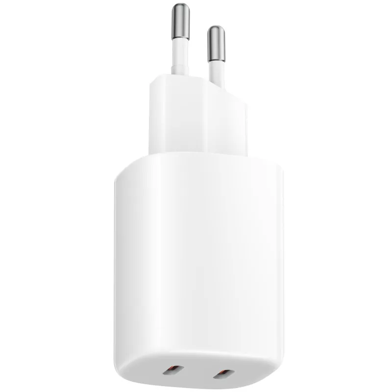Lādētājs Xiaomi Nano Turbo 45W Balts — 2× USB‑C maiņstrāvas iekštelpu lādētājs viedtālruņiem un planšetdatoriem