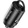 Auto lādētājs YENKEE CAR 01 Power Delivery 30W 2×USB-C