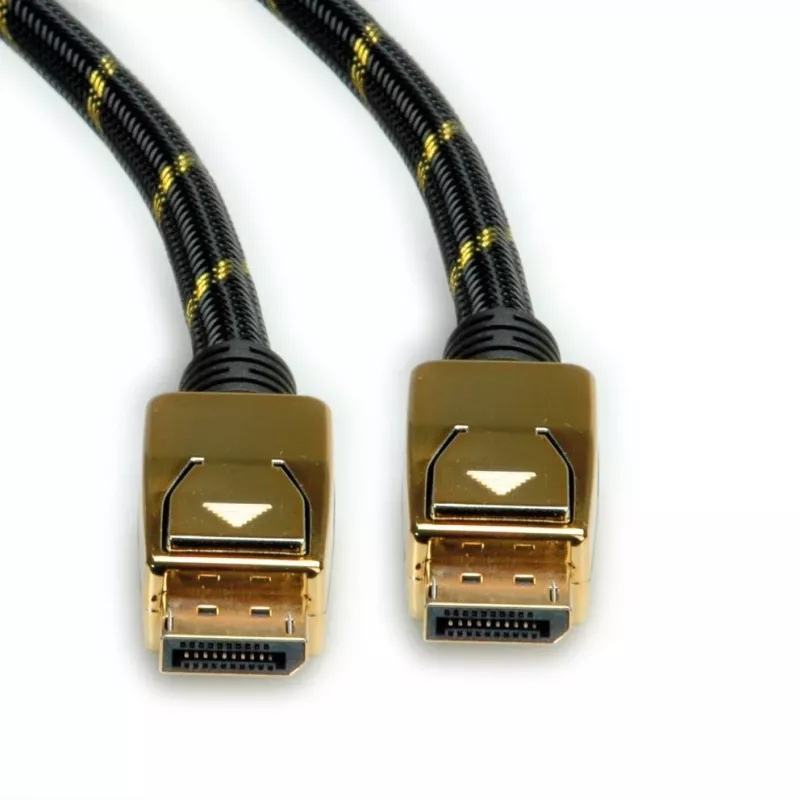 DisplayPort kabelis ROLINE 11.04.5922 3 m Melns Zelts