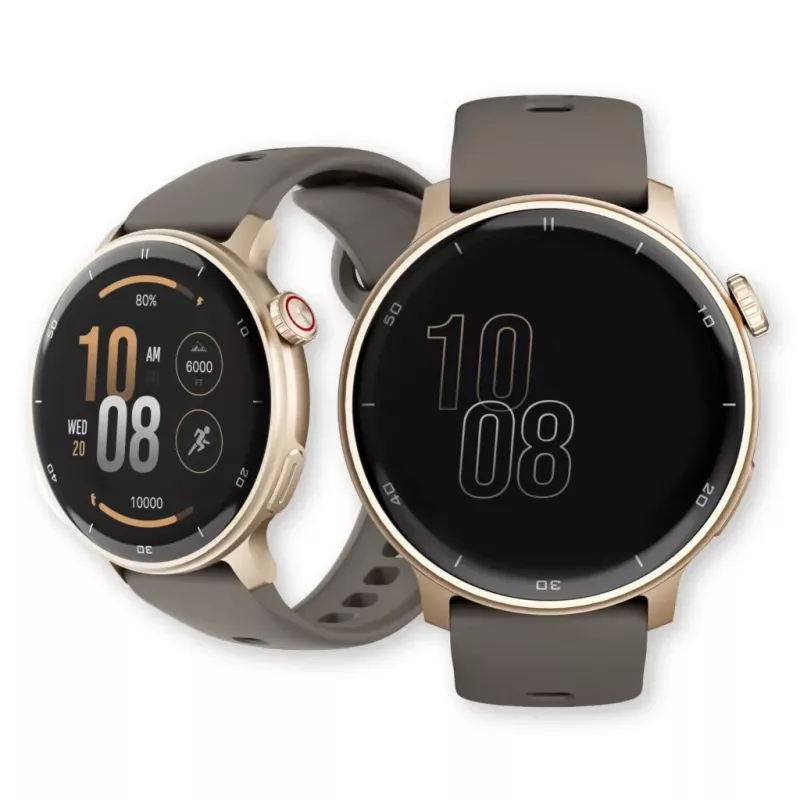 Viedpulkstenis Stelio STSWA101GD Activ GPS 46mm zelta krāsā — 46 mm GPS viedpulkstenis, zelta korpuss