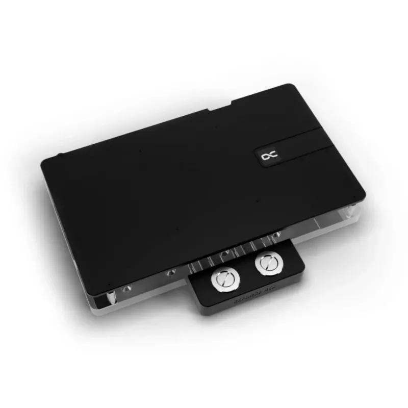 Aizmugurējā plāksne Alphacool 10259 alumīnija hroma varš melna 153.3mm