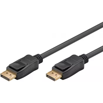 Goobay | DisplayPort uz DisplayPort savienotājkabelis | 64799 | Melns | 3 m
