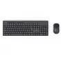 Bezvadu tastatūras un peles komplekts WKM-200 melns