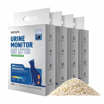 Kaķu smiltis PETKIT Urine Monitor, 4 maisiņi — urīna uzraudzības salipstošās smiltis kaķiem