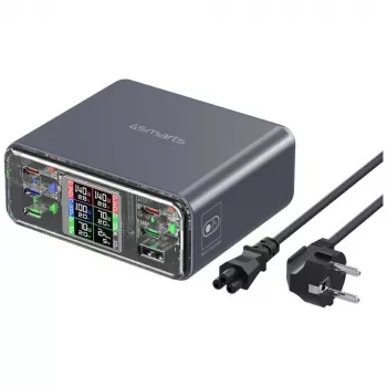 Lādēšanas stacija 360W 5xUSB-C + 1xUSB-A GaN