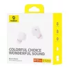 Headset Baseus Bowie E18 True Wireless Stereo (TWS) Ievietojamās Bluetooth USB Type-C Purpura — Zvani un mūzika