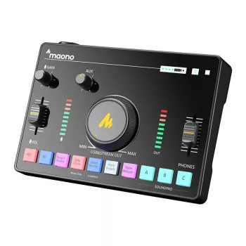 Audio mikseris MAONO AMC2 Neo, 2-kanālu USB mikseris ar USB savienojumu