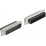 Vada savienotājs DeLOCK 66712 D-Sub HD 50 kontaktu Melns Sudrabains