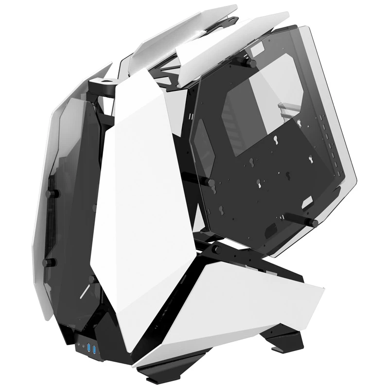 PC Big-Tower Case Jonsbo MOD5 Tempered Glass balta