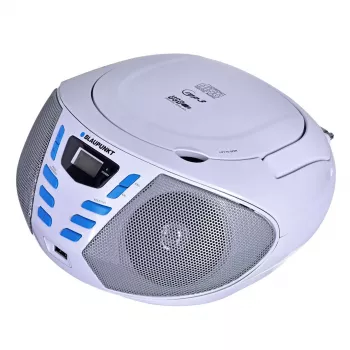 Blaupunkt BB7-WH pārnēsājama stereo sistēma Digitālā 2.4 W FM Pelēka MP3 atskaņošana