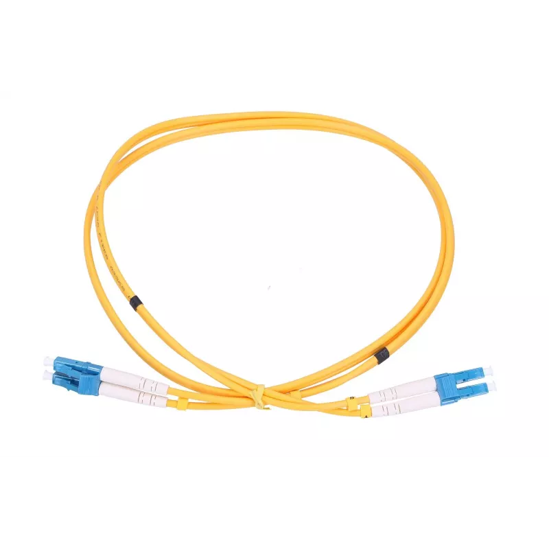 Patchcord LC/UPC - LC/UPC vienmoda duplekss 3 mm, 5 m, Extralink