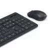 Bezvadu tastatūras un peles komplekts WKM-200 melns