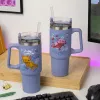 Paladone Minecraft purpura termokrūze ar salmiņu, 900 ml