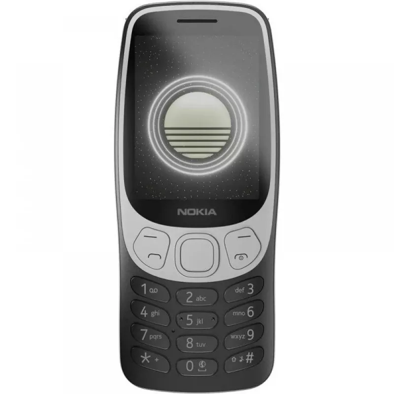 Nokia 3210 4G (2024) (TA-1618) | Grunge Melns | 2.4 collas | TFT | 128 MB | 64 MB | Dual SIM | Bluetooth | 5 | Galvenās kameras izšķirtspēja 2 MP