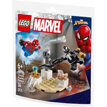 Konstrukciju rotaļlieta LEGO Venom's Museum Heist polimaisa komplekts 30707 — Marvel Super Heroes, mazs kolekcionējams spēļu komplekts