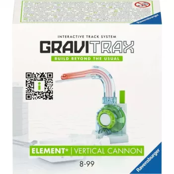 Ravensburger GraviTrax Element Vertical Cannon trases papildinājums (27465) marmora skrejceļu sistēmām