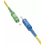 Goobay 59666 Optiskās šķiedras kabelis 30 m SC/APC SC/UPC FTTH OS2 Dzeltens (59666)