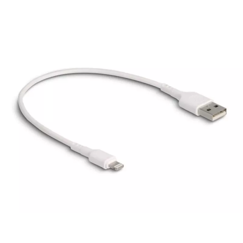 USB uzlādes kabelis DeLOCK 87866 iPhone, iPad, iPod ierīcēm 30 cm