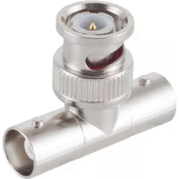 BNC Adapter ShiverPeaks 98820 — 1 BNC vīrišķā uz 2 BNC sievišķām sadalītājs