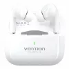 Austiņas Vention Echo Lite E11 True Wireless Stereo (TWS), Bluetooth, atvērta tipa, 10 m diapazons, USB-C, balta