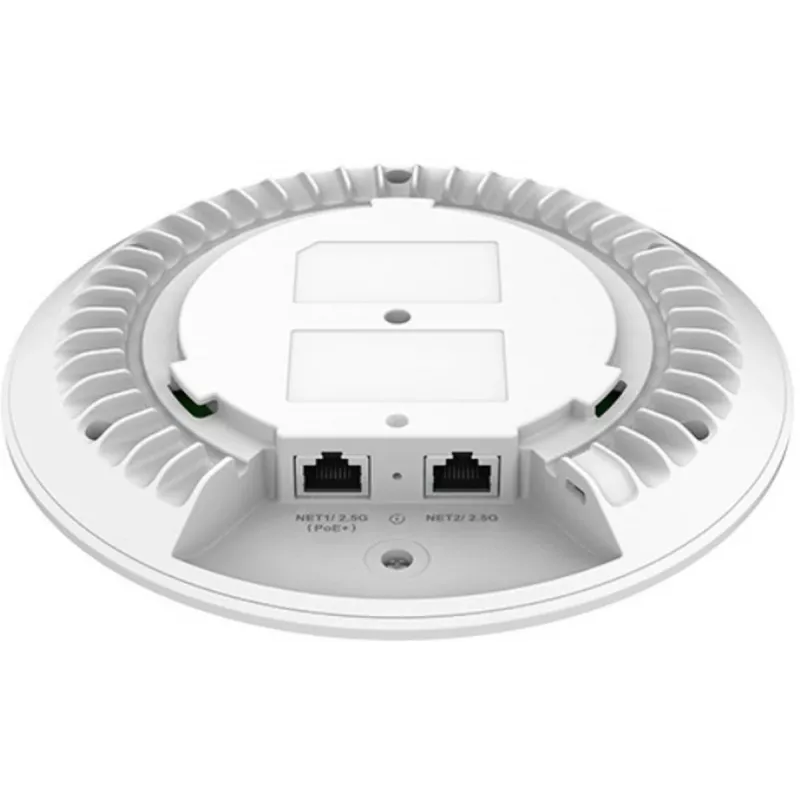 Piekļuves punkts Grandstream GWN7670 – divjoslu 2,4/5 GHz Wi‑Fi 802.11ac, MU‑MIMO, PoE, 2x RJ‑45, atbalsta 256 lietotājus, sienas stiprinājums, balts