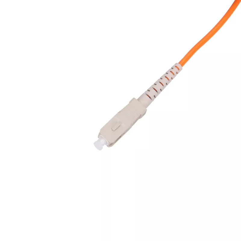 Optisko šķiedru kabelis Extralink EX.3692 — FTTH OM2 SC‑SC, 1 m, pilnais duplekss, sarkans