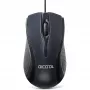 DICOTA - Pele - piemērota abām rokām - Lāzers - 3 pogas - Vadu - USB - Melna (D32011)