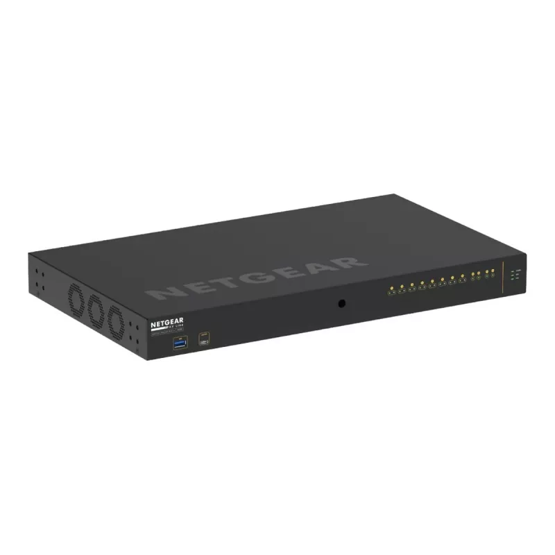 NETGEAR M4250-10G2XF-PoE++ pārvaldīts L2/L3 Gigabit Ethernet (10/100/1000) Power over Ethernet (PoE) 1U Melns