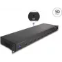 DeLOCK 64240 19 collu industriālais USB centrmezgls, 10 x USB-A, 10 Gbps