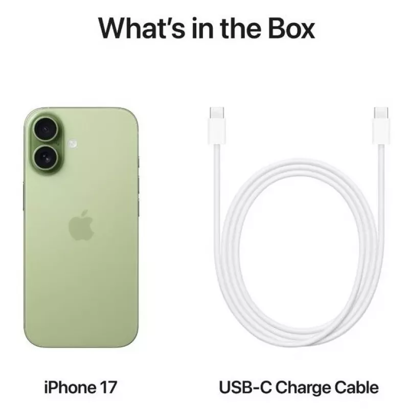 Viedtālrunis Apple iPhone 17 256GB Sage — 256 GB atmiņa, Sage krāsa