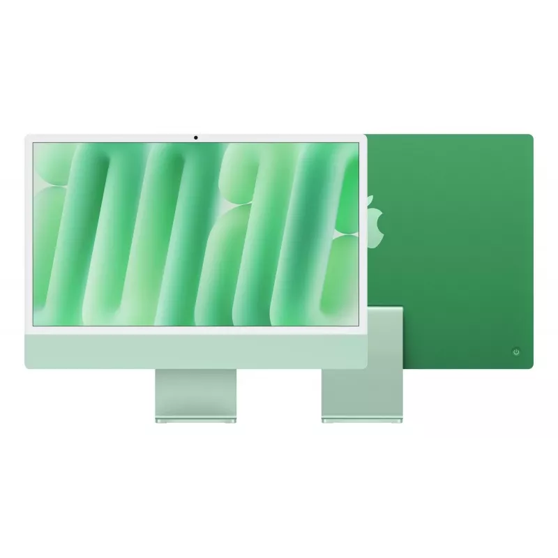 iMac 24 inch: M4 10/10, 24 GB, 512 GB SSD — zaļa