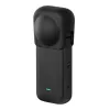 Silikona aizsargvāciņš objektīvam Puluz Insta360 X3 (melns)