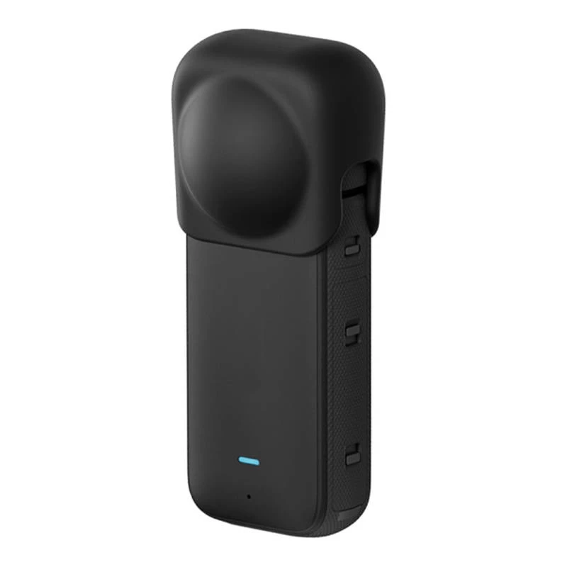 Silikona aizsargvāciņš objektīvam Puluz Insta360 X3 (melns)