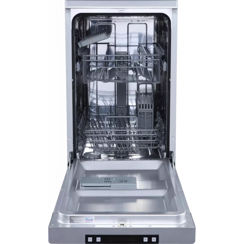 Gorenje GS522E10S trauku mazgājamā mašīna, E, brīvstāvoša, platums 45 cm, vietu iestatījumu skaits 10, pelēka