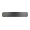Rack blanking panel Extralink Front Blank Panel 2U 19 inch Melns, steel housing