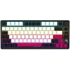 Mehāniskā spēļu tastatūra LORGAR KBP7075W — bezvadu, Melna, Red slēdži, EN izkārtojums