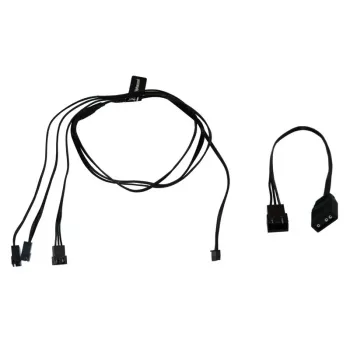 Alphacool 18602 iekšējais barošanas kabelis 0,6 m 3 kontaktu taisns