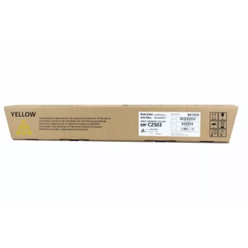 Toner Ricoh MP C2503 dzeltena LC 841929 15000 lapas