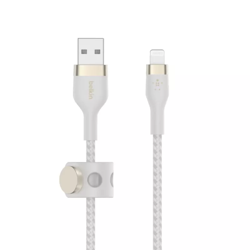 lightning kabelis Belkin CAA010BT1MWH 1m balts