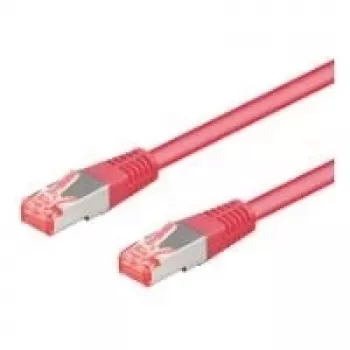 Wentronic 93817 Ethernet komutācijas kabelis fuksīna krāsā