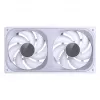JONSBO ZB-240W 2x120mm ARGB PWM Korpusa ventilatori - Balti